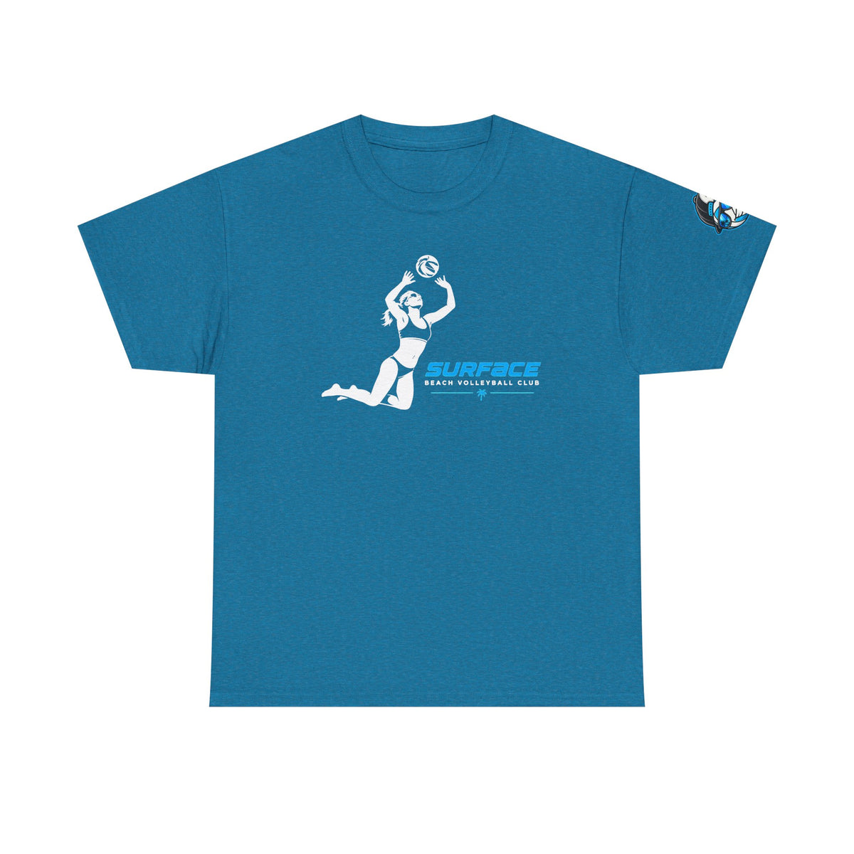 Surface Beach Volleyball Club T-Shirt — Retro Beach Volleyball