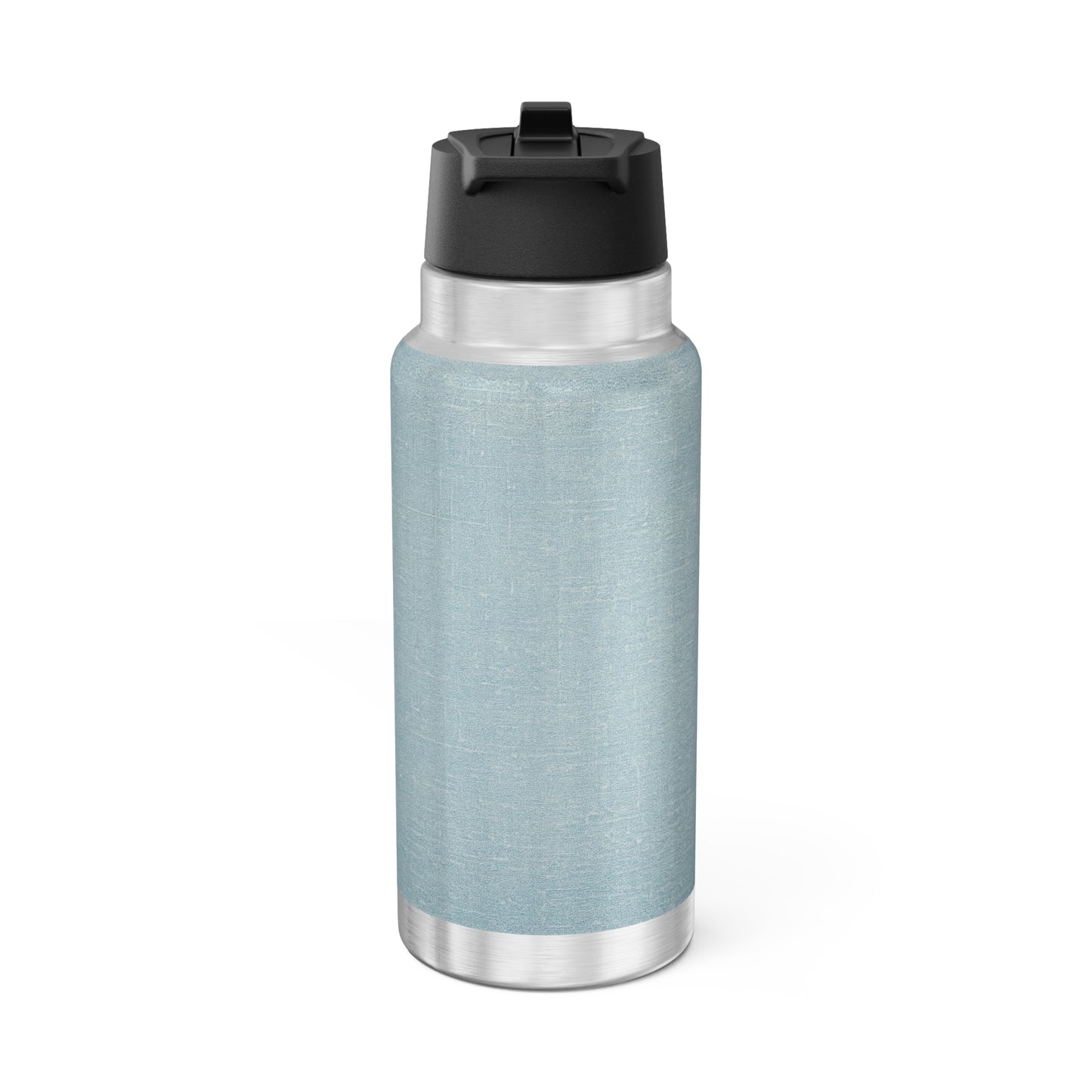 32oz Wave Stainless Steel Tumbler – Ocean Blue Travel Bottle