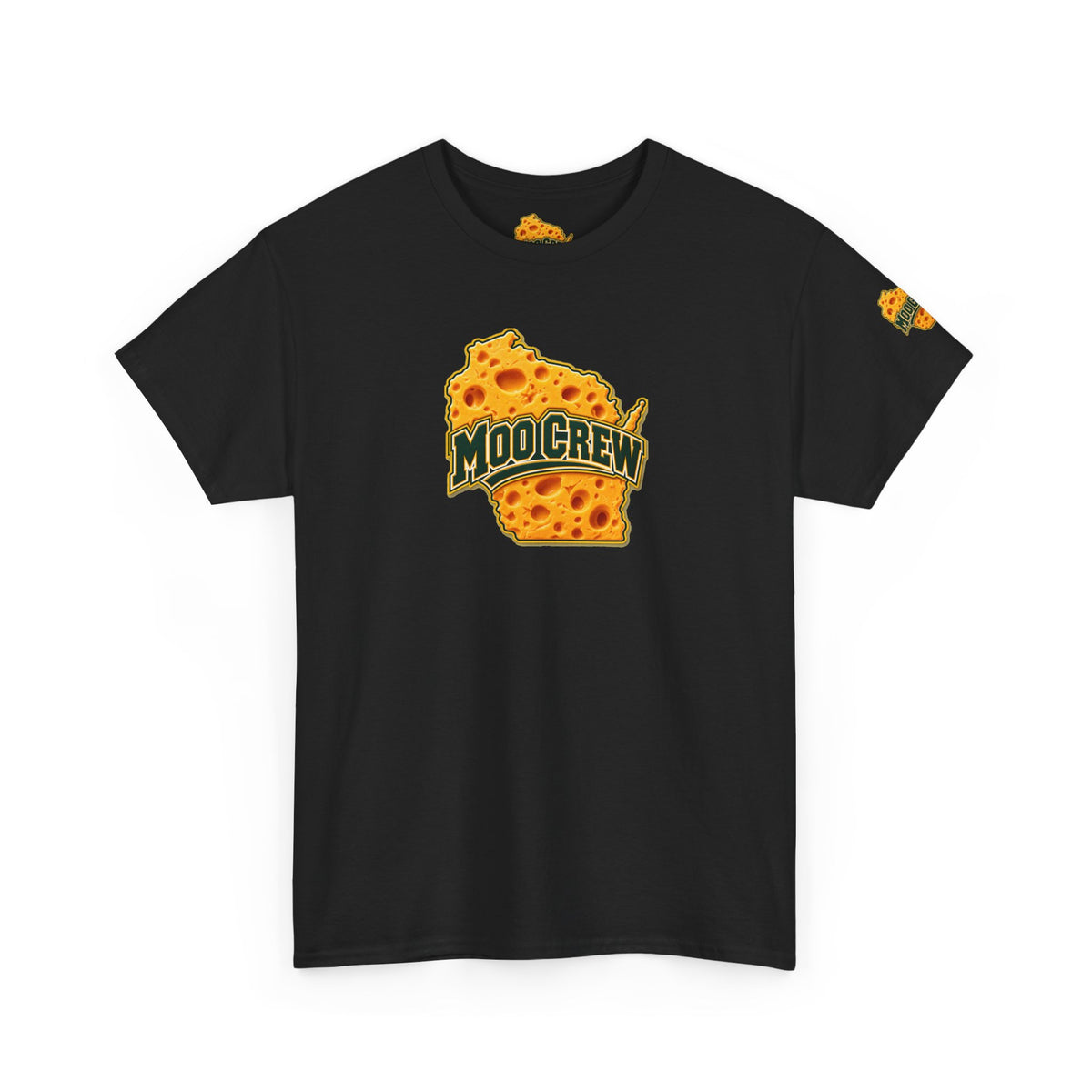 Moo Crew Cheese State Graphic T-Shirt