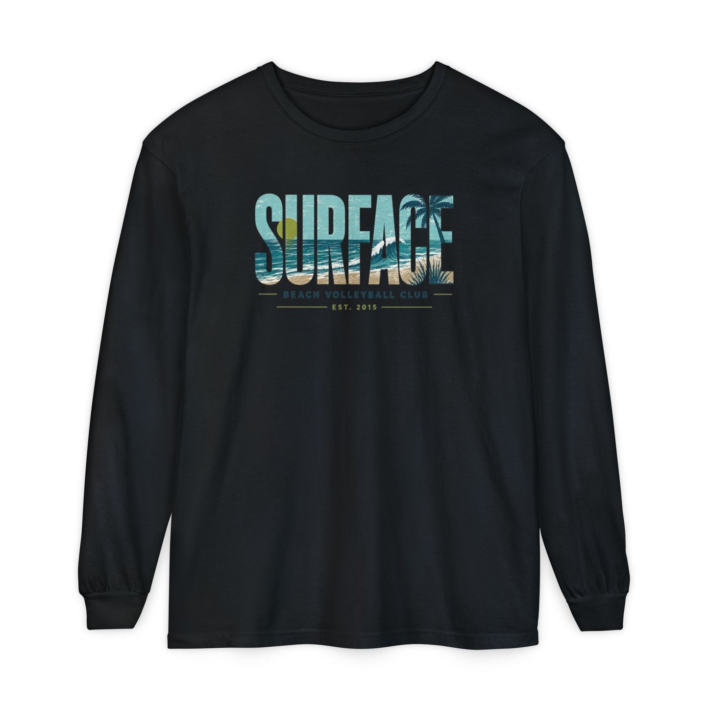 Surfside Beach Volleyball Club Long Sleeve Tee