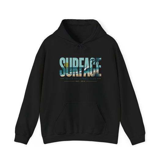 Hoodie - 'Surface' Ocean Surf Club Graphic Pullover