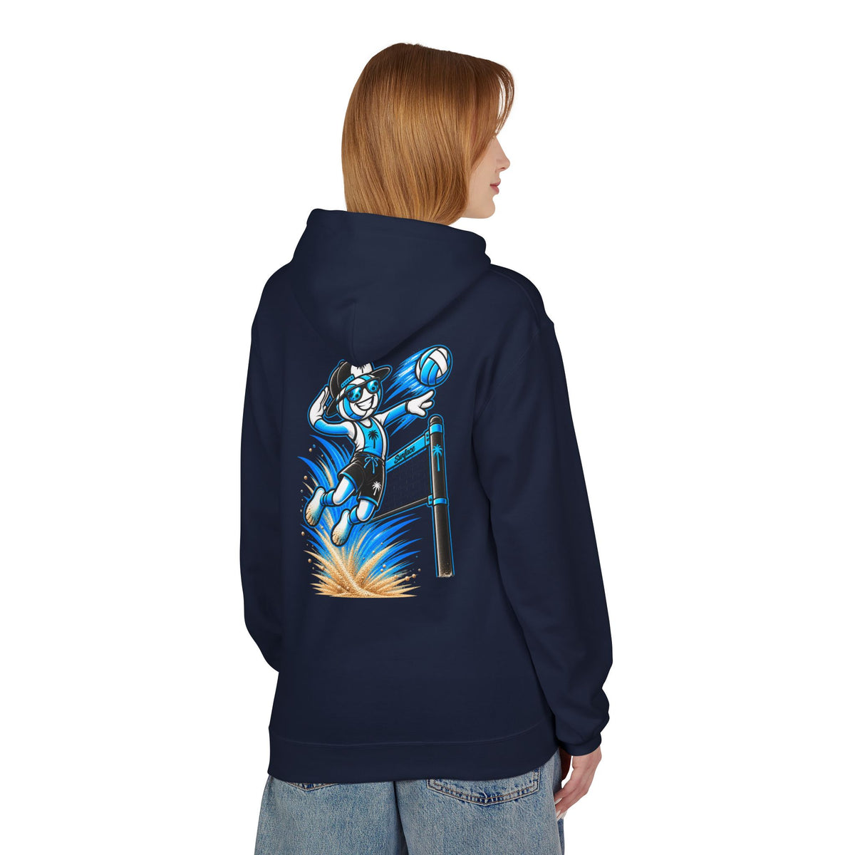 Surface Beach Volleyball Hoodie — Graphic Pullover