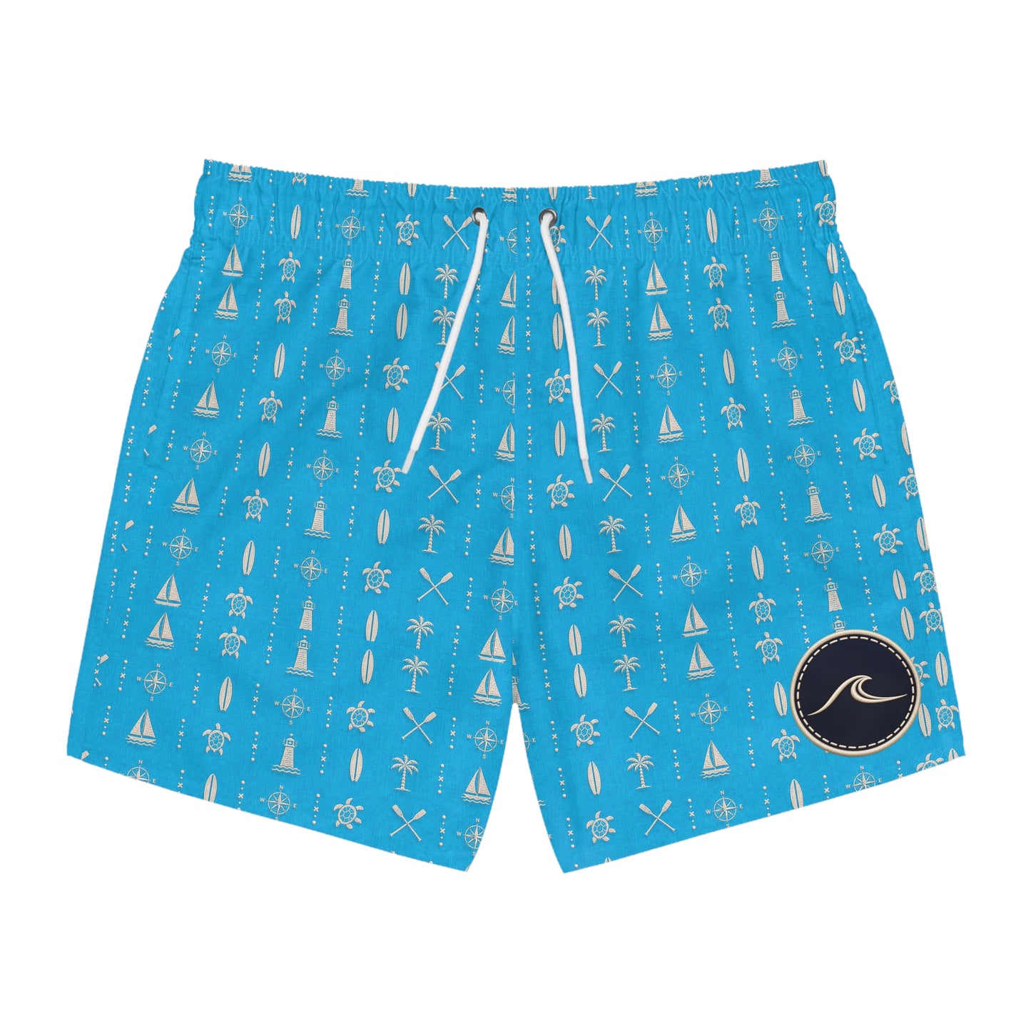 Surfache Icon Swim Short— Casual Surf Logo Beach Shorts