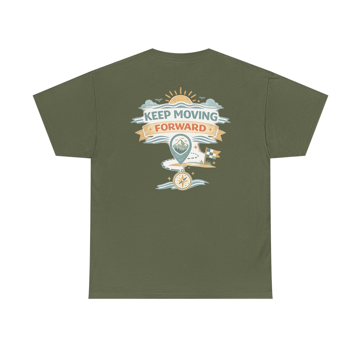 Motivational Graphic Tee — “Take Care of Yourself Like You Take Care of Others” / Keep Moving Forward