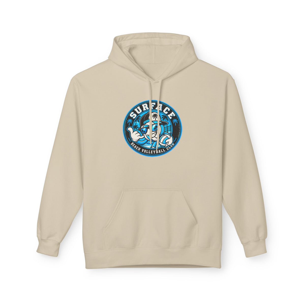 Surface Beach Volleyball Hoodie — Graphic Pullover