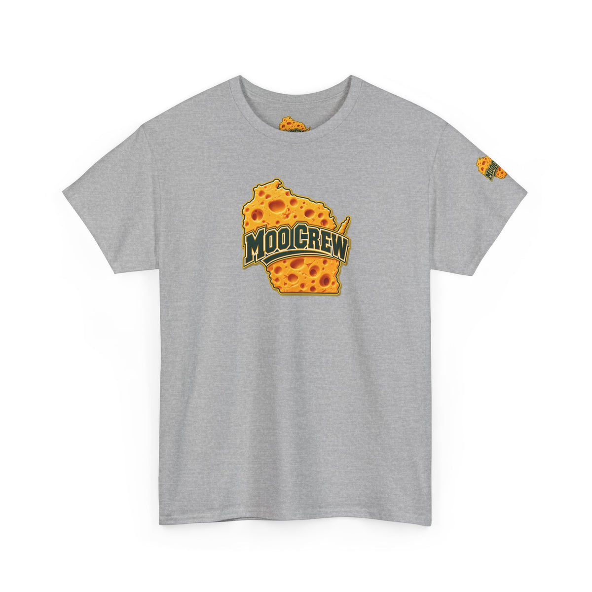 Moo Crew Cheese State Graphic T-Shirt