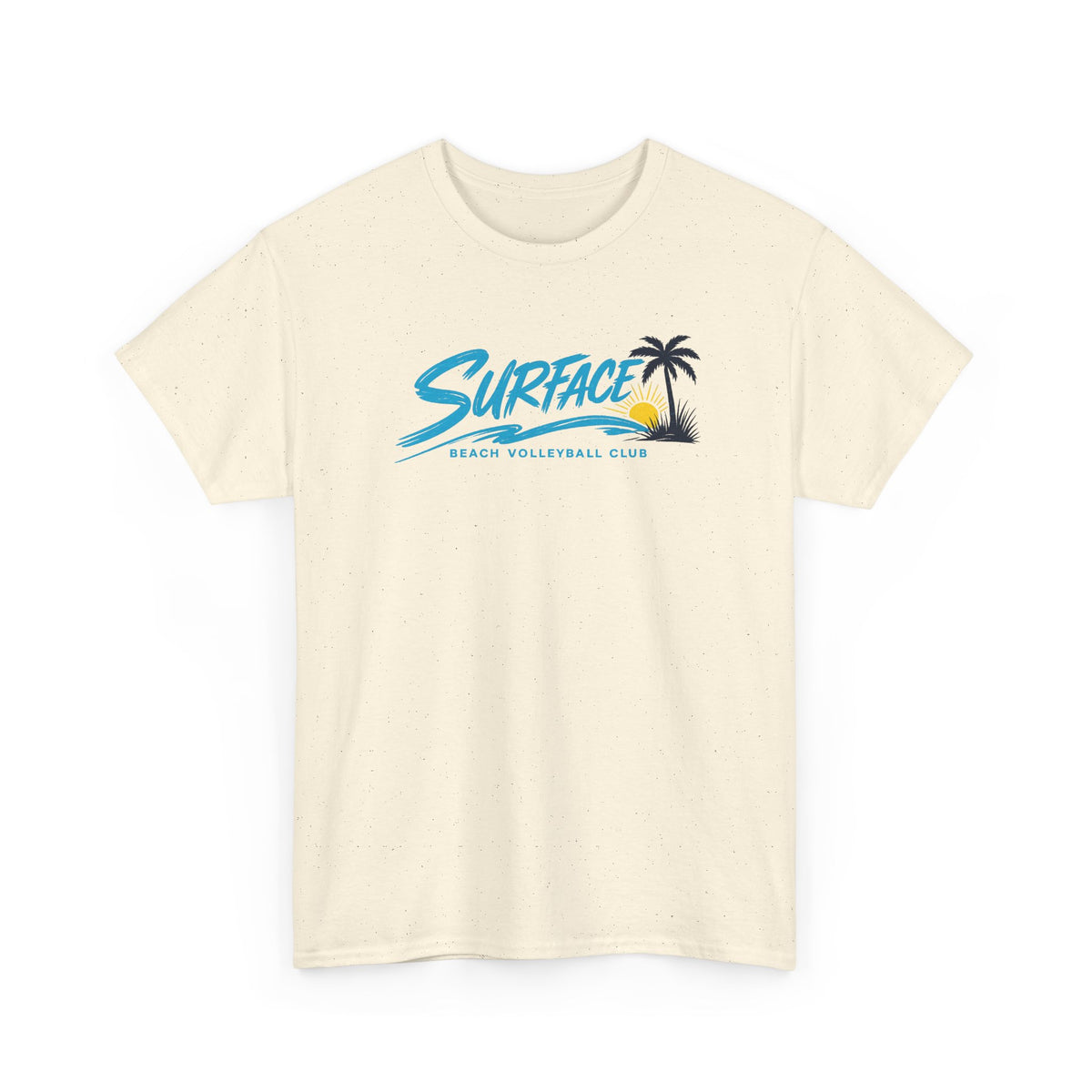 Surface Surf Club T-Shirt – Retro Palm Beach Sunset Tee