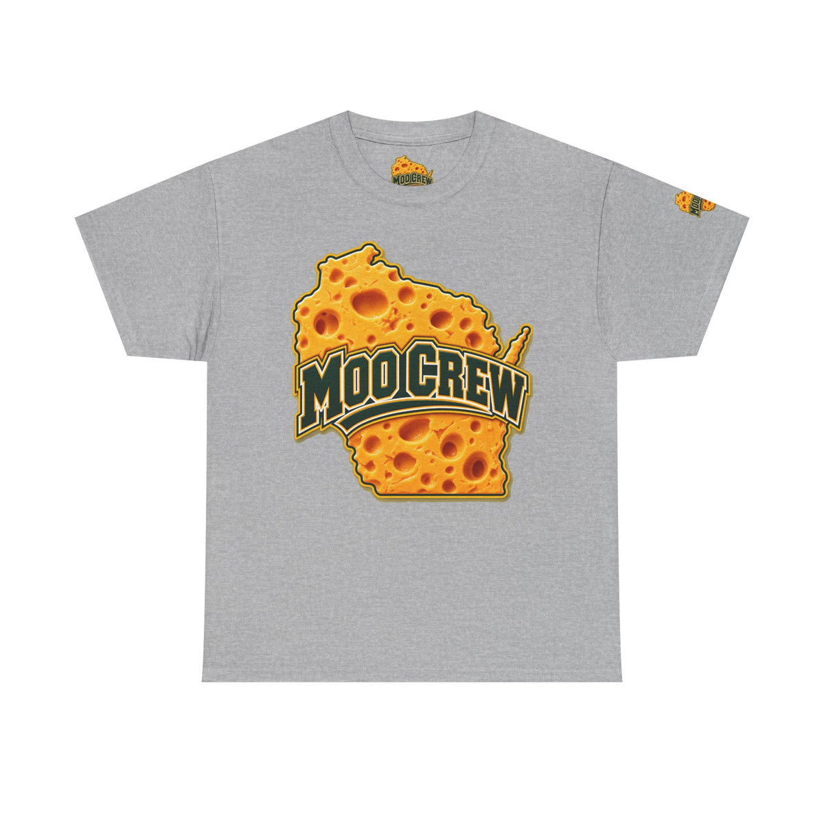 Moo Crew Cheese State Graphic T-Shirt