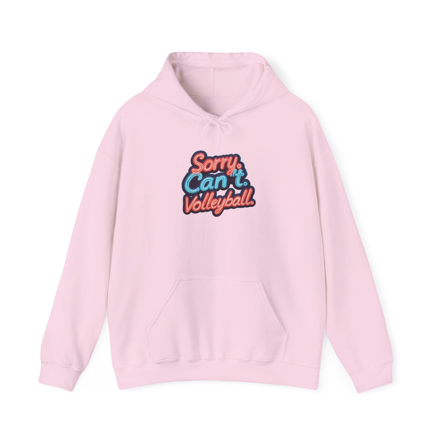 Sorry Can't Volleyball Unisex Heavy Blend™ Hooded Sweatshirt