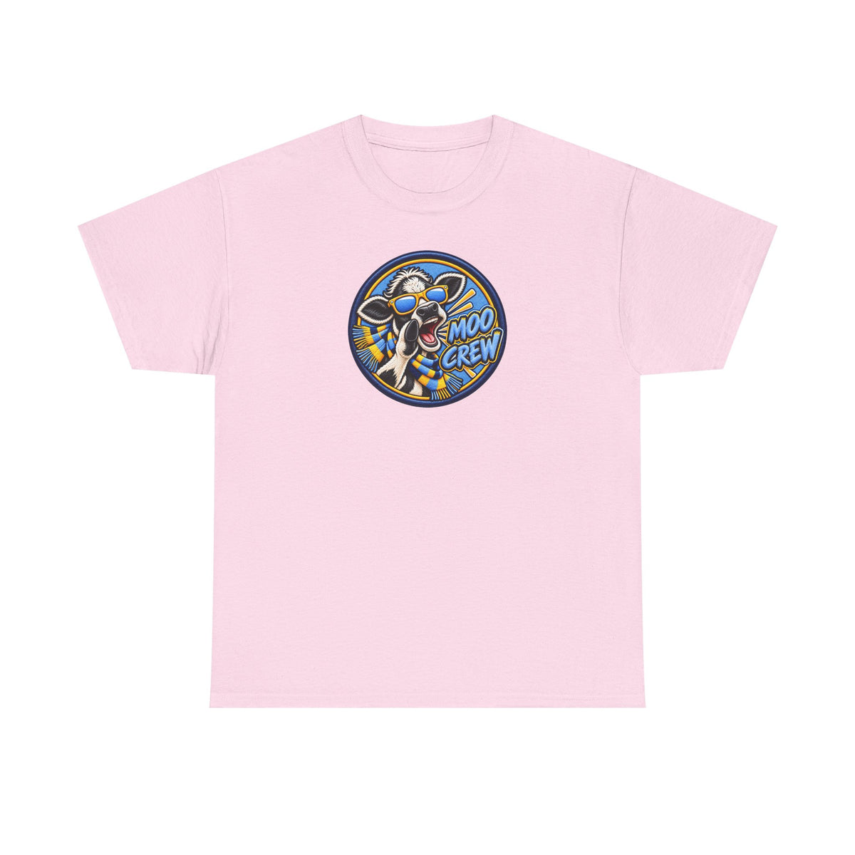Moo Crew Cow Graphic T-Shirt