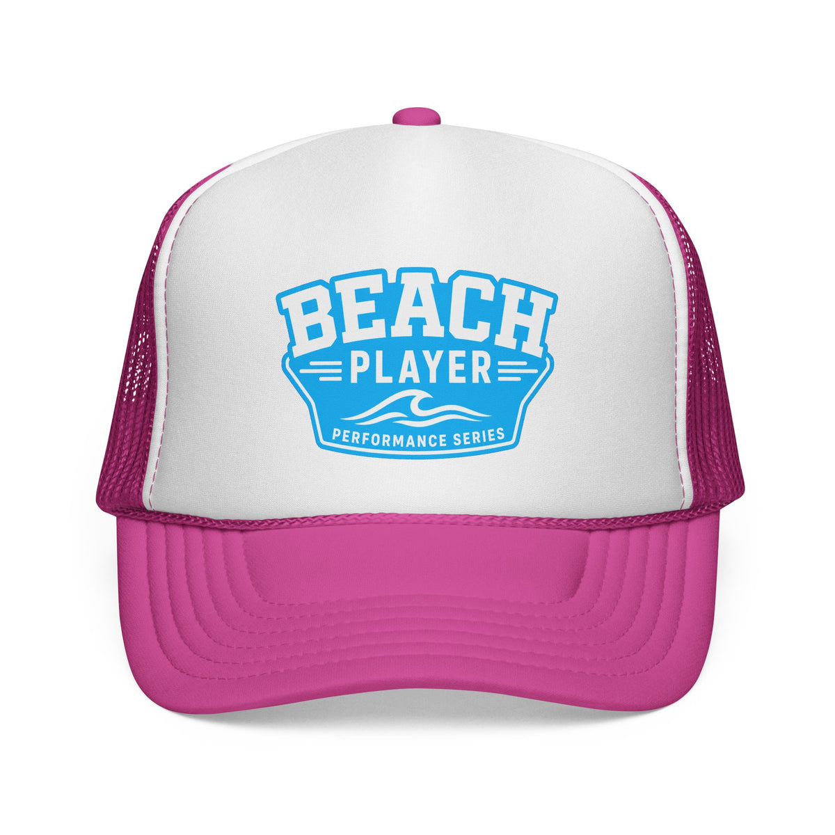 Beach Player Trucker Cap | Surf Wave Logo