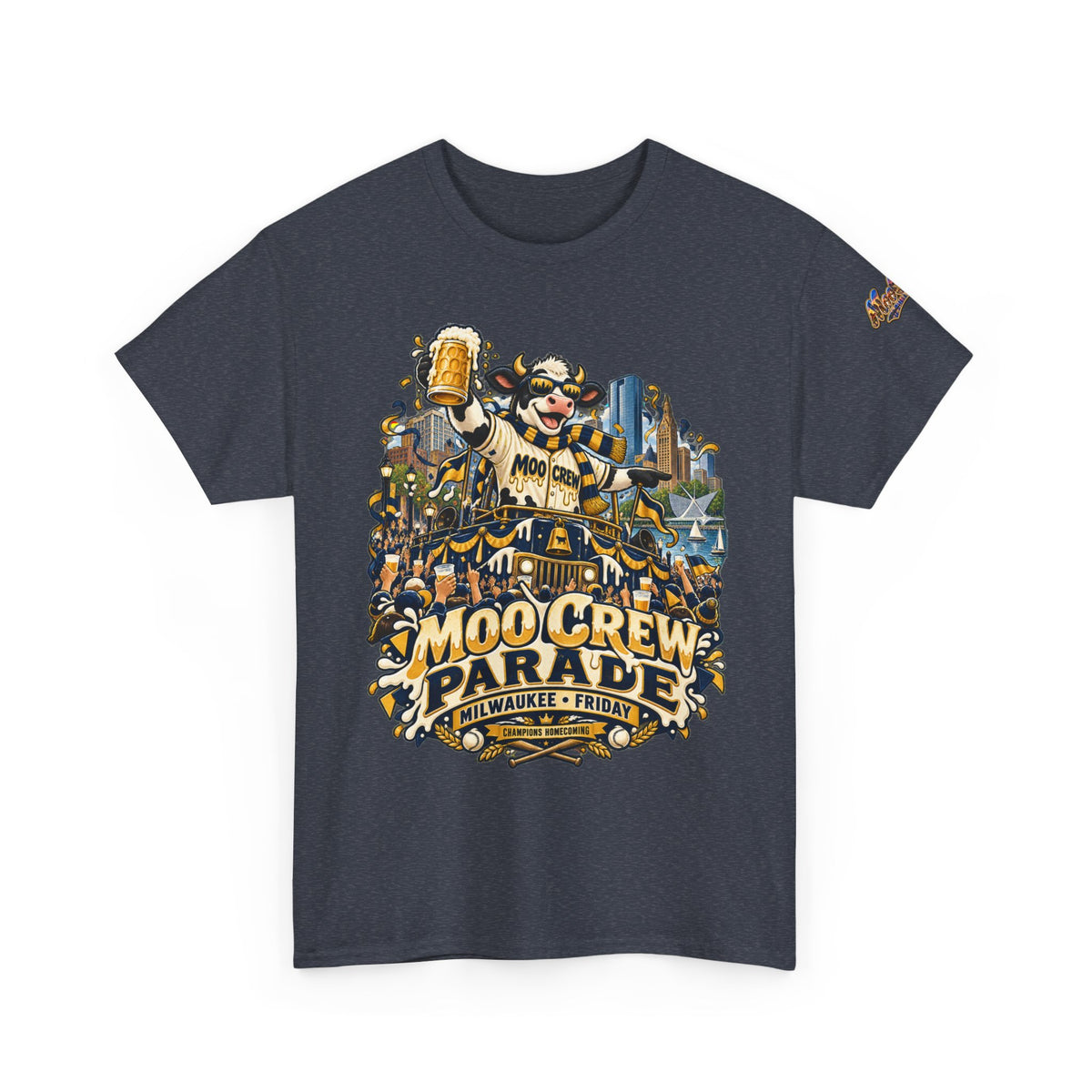 Moo Crew Parade Milwaukee Friday Graphic Tee