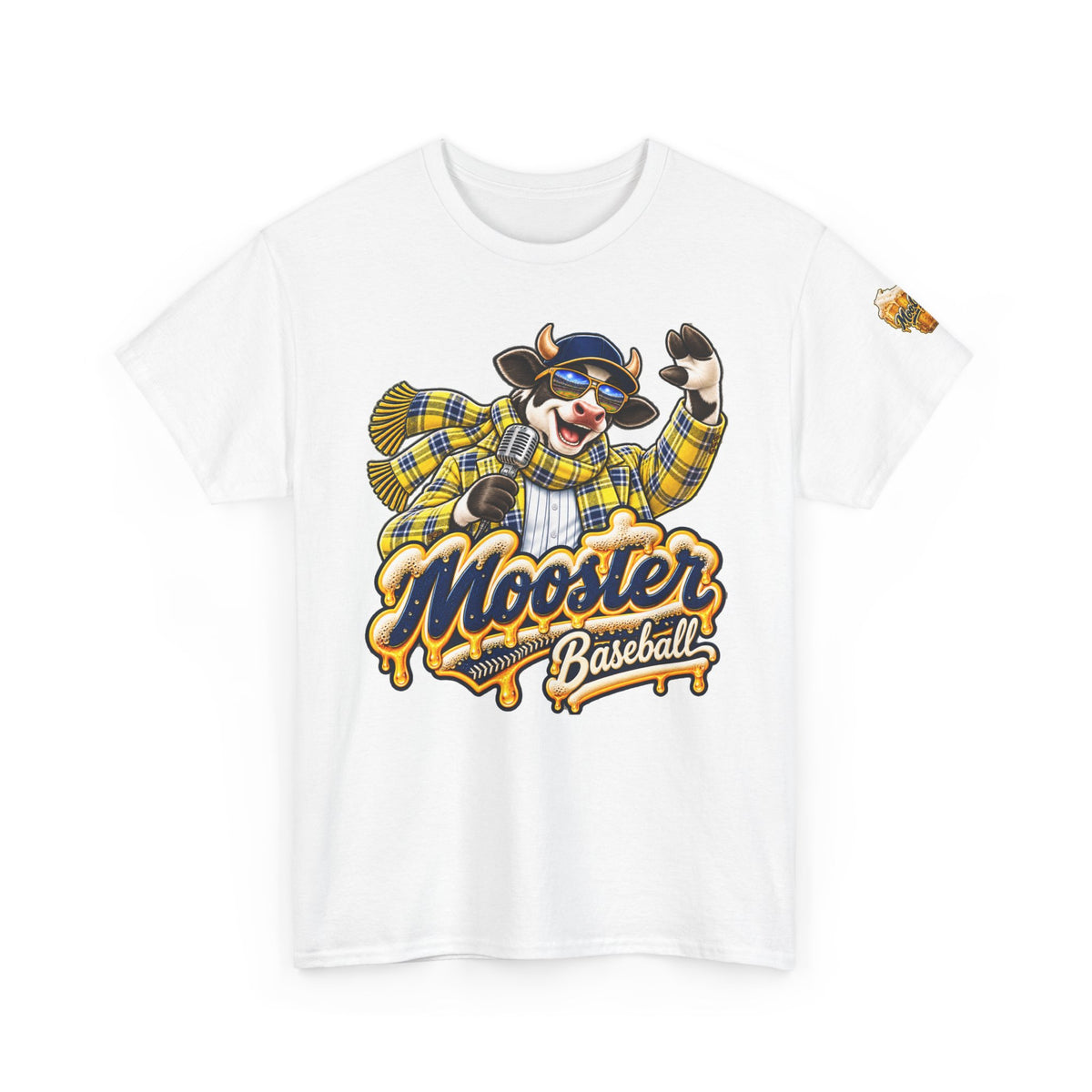 Mooster Baseball Mascot T-Shirt