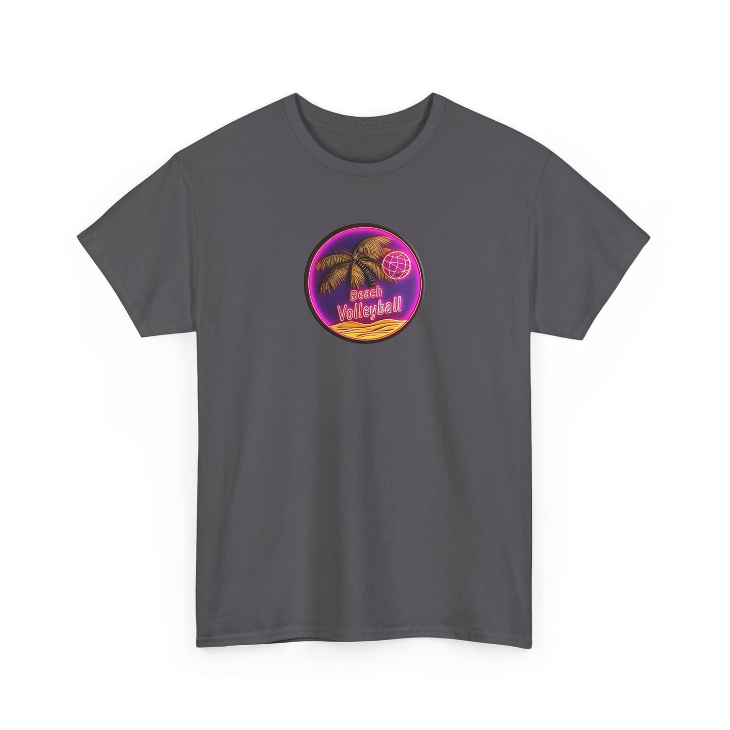 Beach Volleyball Unisex Heavy Cotton Tee