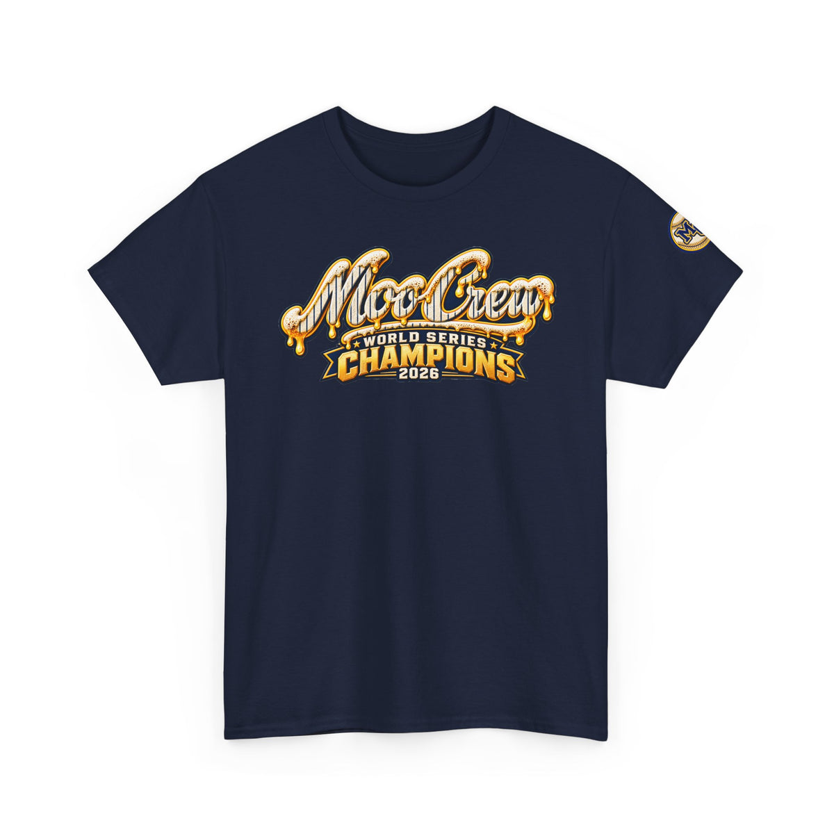 Moo Crew World Series Champions 2026 Baseball T-Shirt