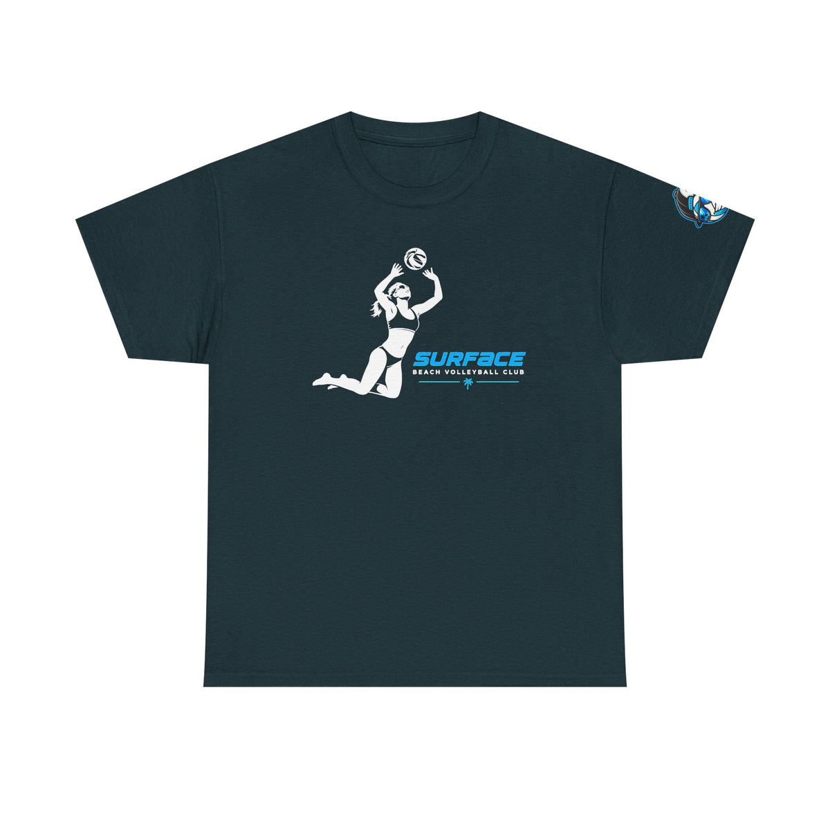 Surface Beach Volleyball Club T-Shirt — Retro Beach Volleyball