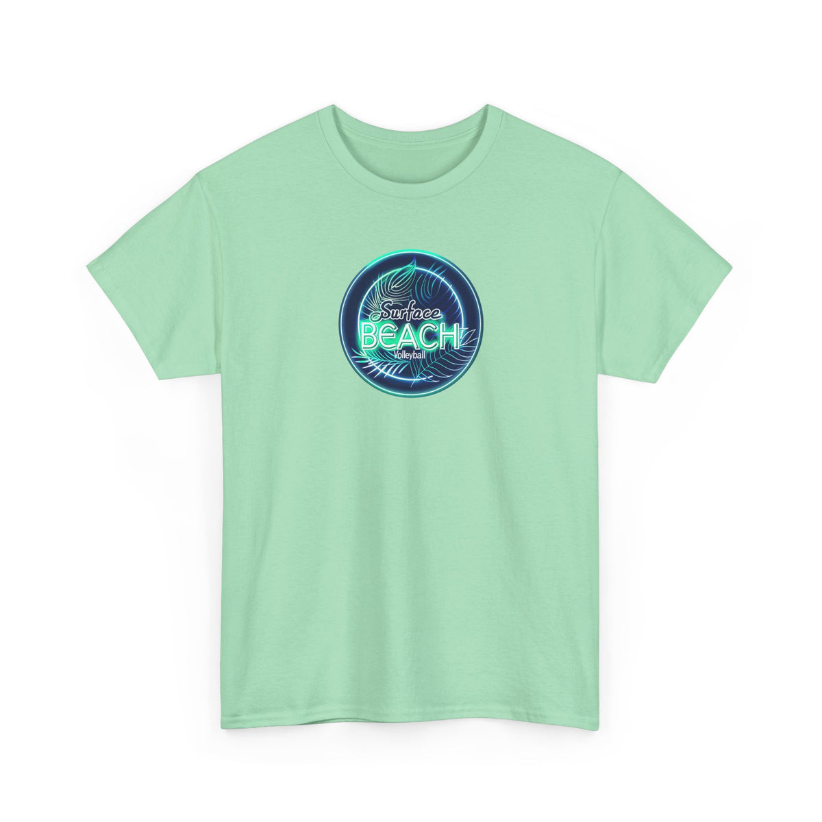 Surface Beach Volleyball Club Icon T-Shirt — Vintage Coastal Volleyball Tee