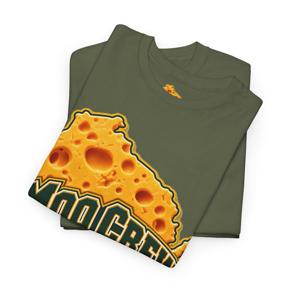 Moo Crew Cheese State Graphic T-Shirt