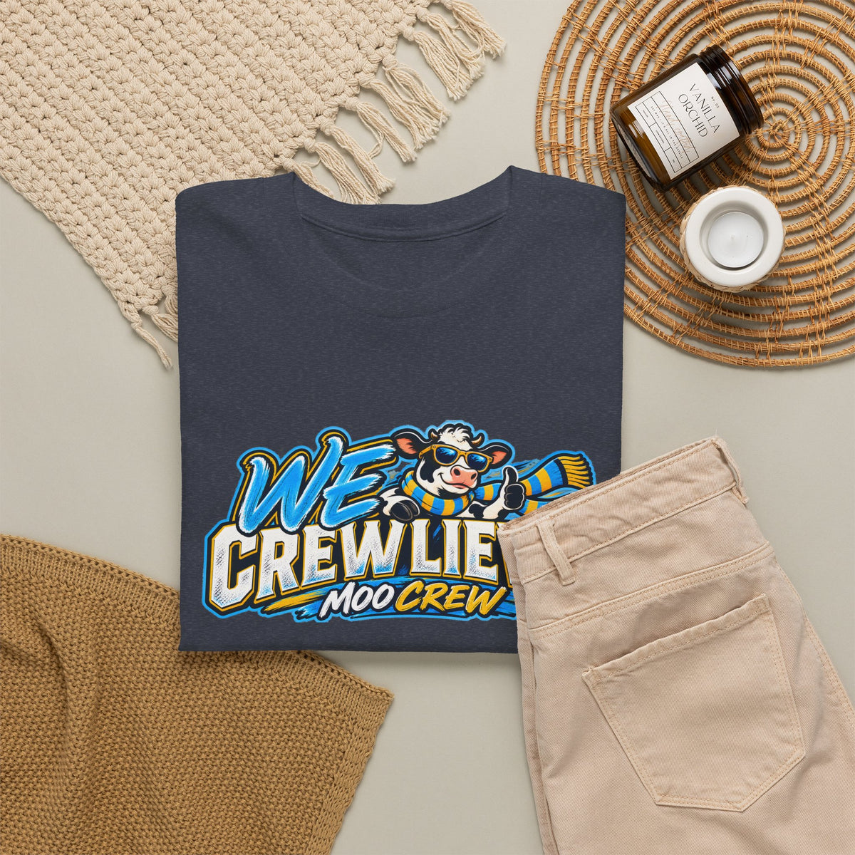 Moo Crew We Crewlieve! Graphic T-Shirt