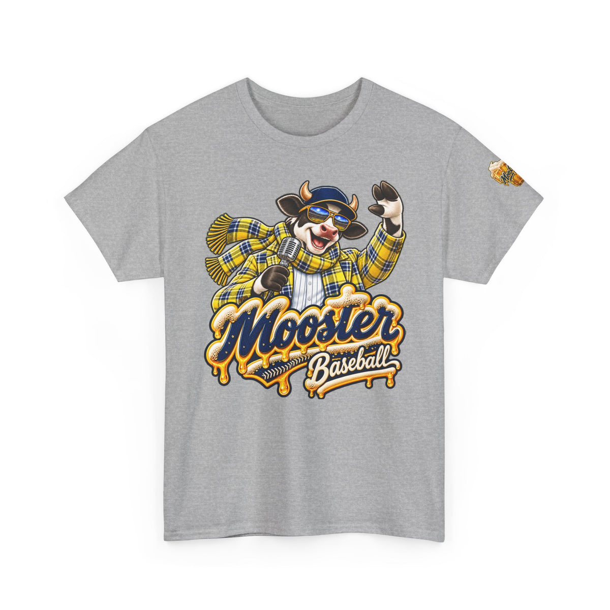 Mooster Baseball Mascot T-Shirt