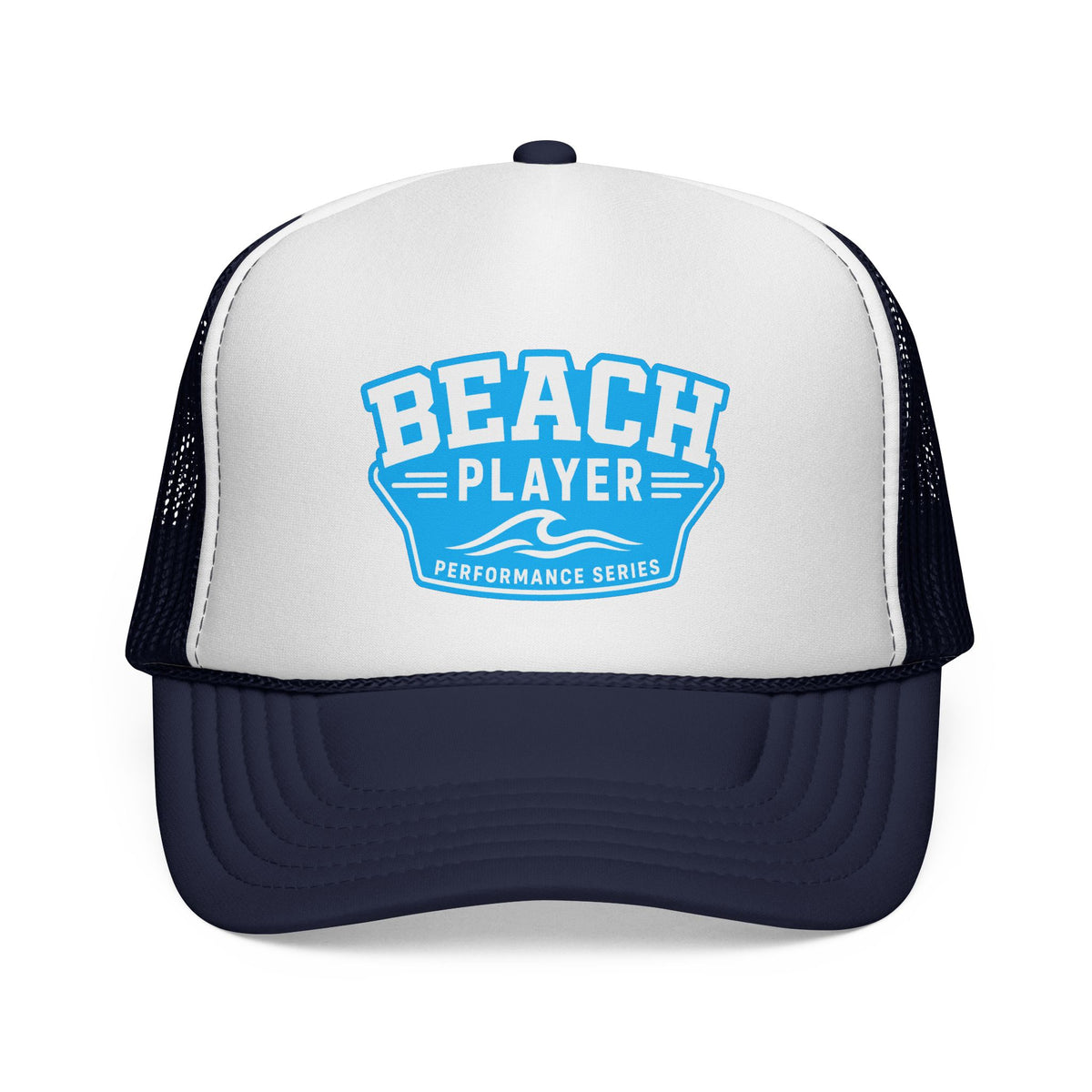 Beach Player Trucker Cap | Surf Wave Logo