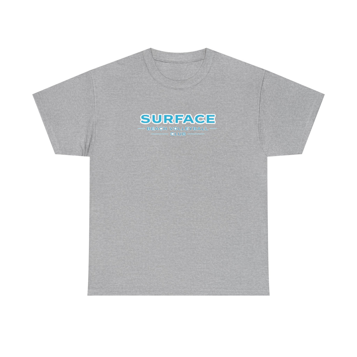 Surface Beach Volleyball Club T-Shirt — Coastal Sunset Volley Tee