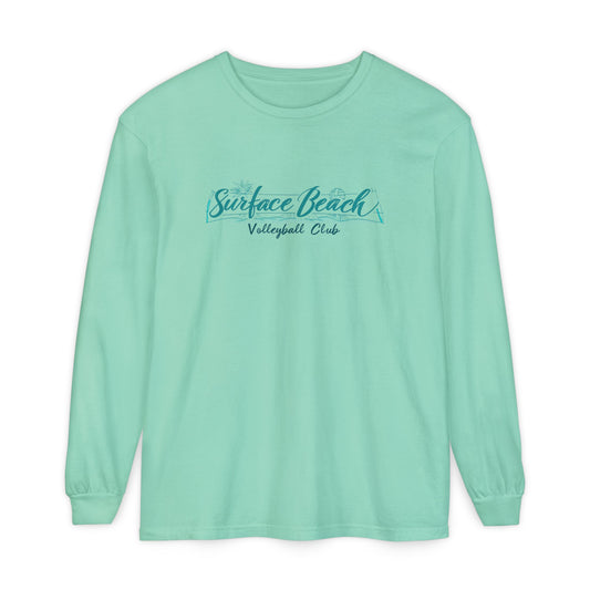 Surface Beach Volleyball Club Long Sleeve Tee — "Beach Player" Back Print