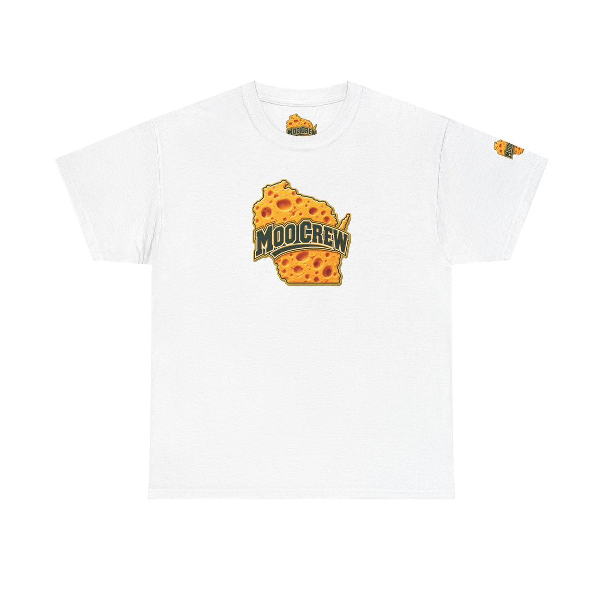 Moo Crew Cheese State Graphic T-Shirt