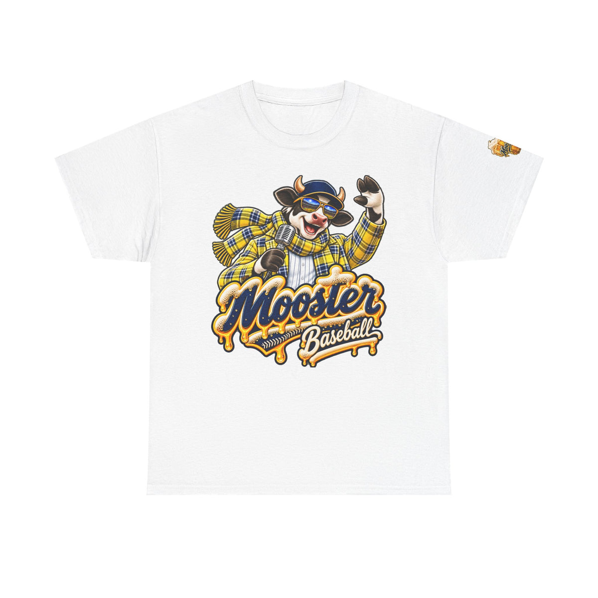 Mooster Baseball Mascot T-Shirt