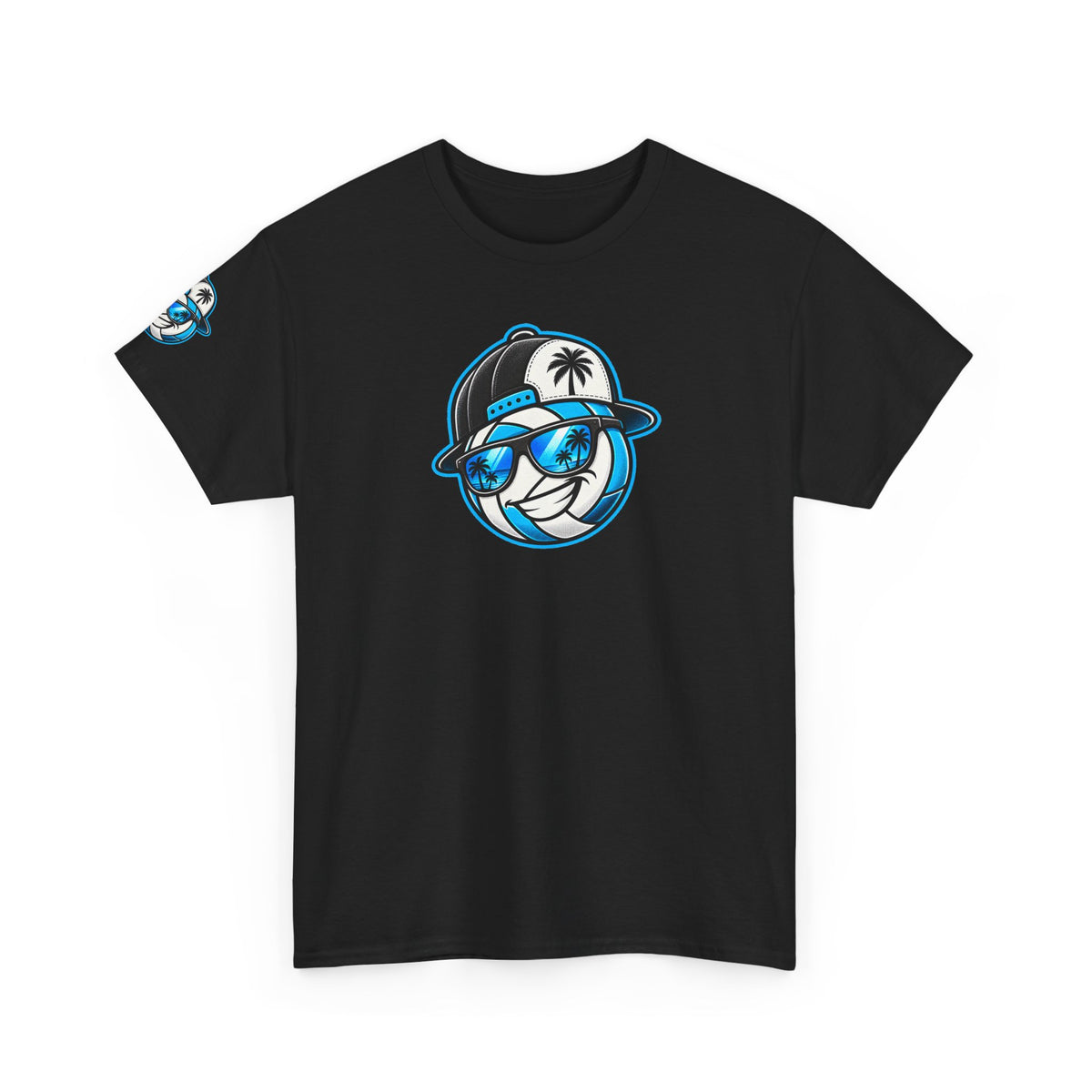 Surface Beach Volleyball Tee — 'Surface' Retro Palm Logo T-Shirt