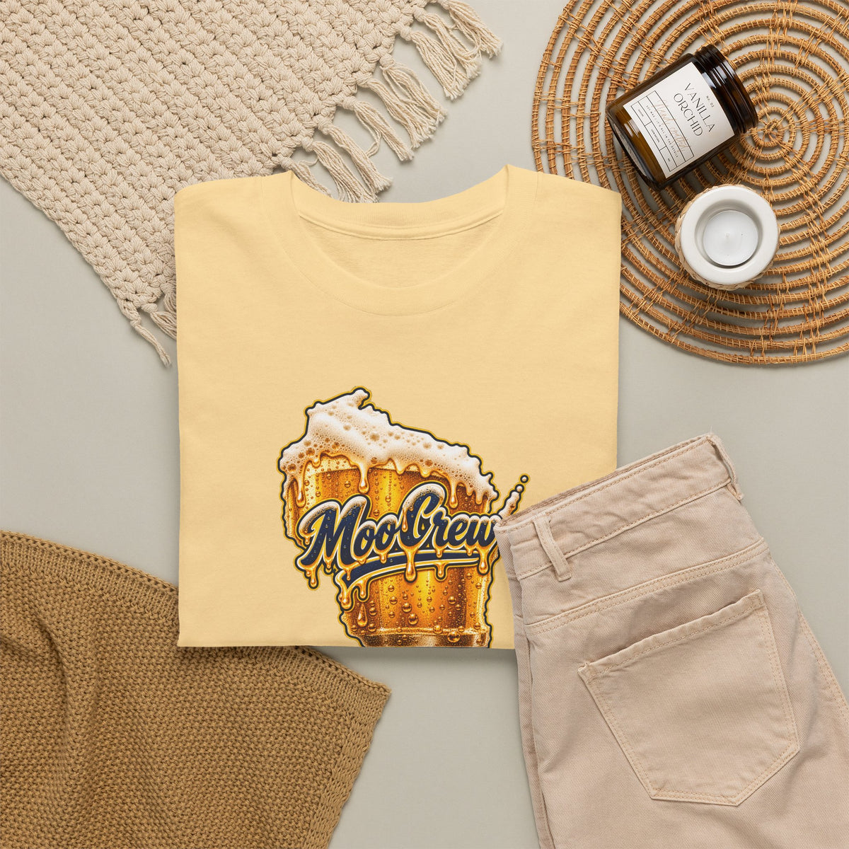 Moc Crew Beer Mug Graphic T-Shirt