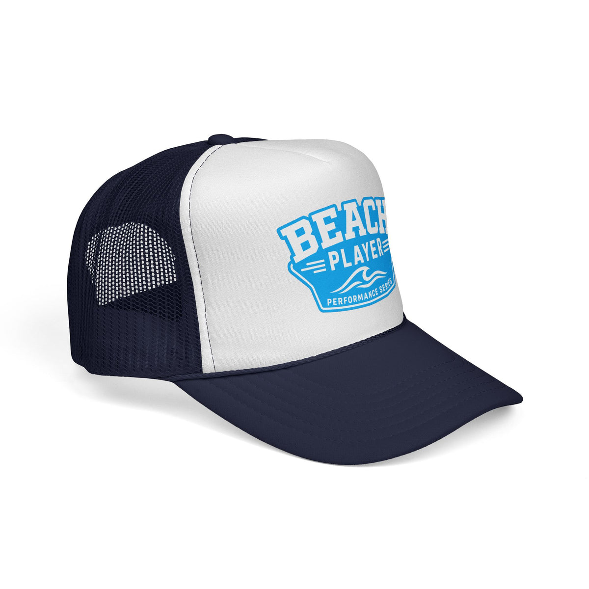Beach Player Trucker Cap | Surf Wave Logo