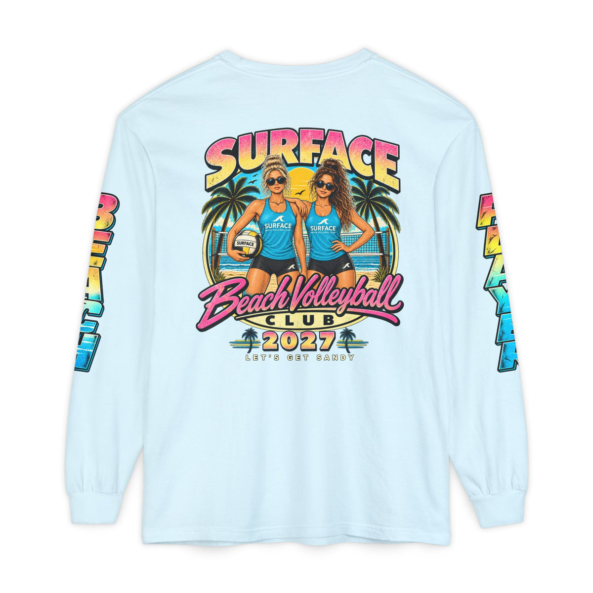Surface Beach Volleyball Club 2027 Long Sleeve Tee