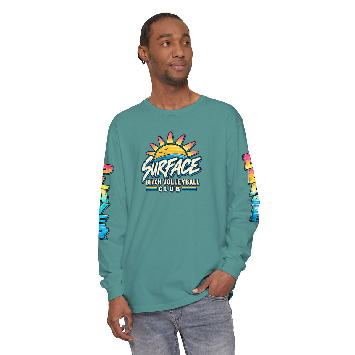 Surface Beach Volleyball Club 2027 Long Sleeve Tee