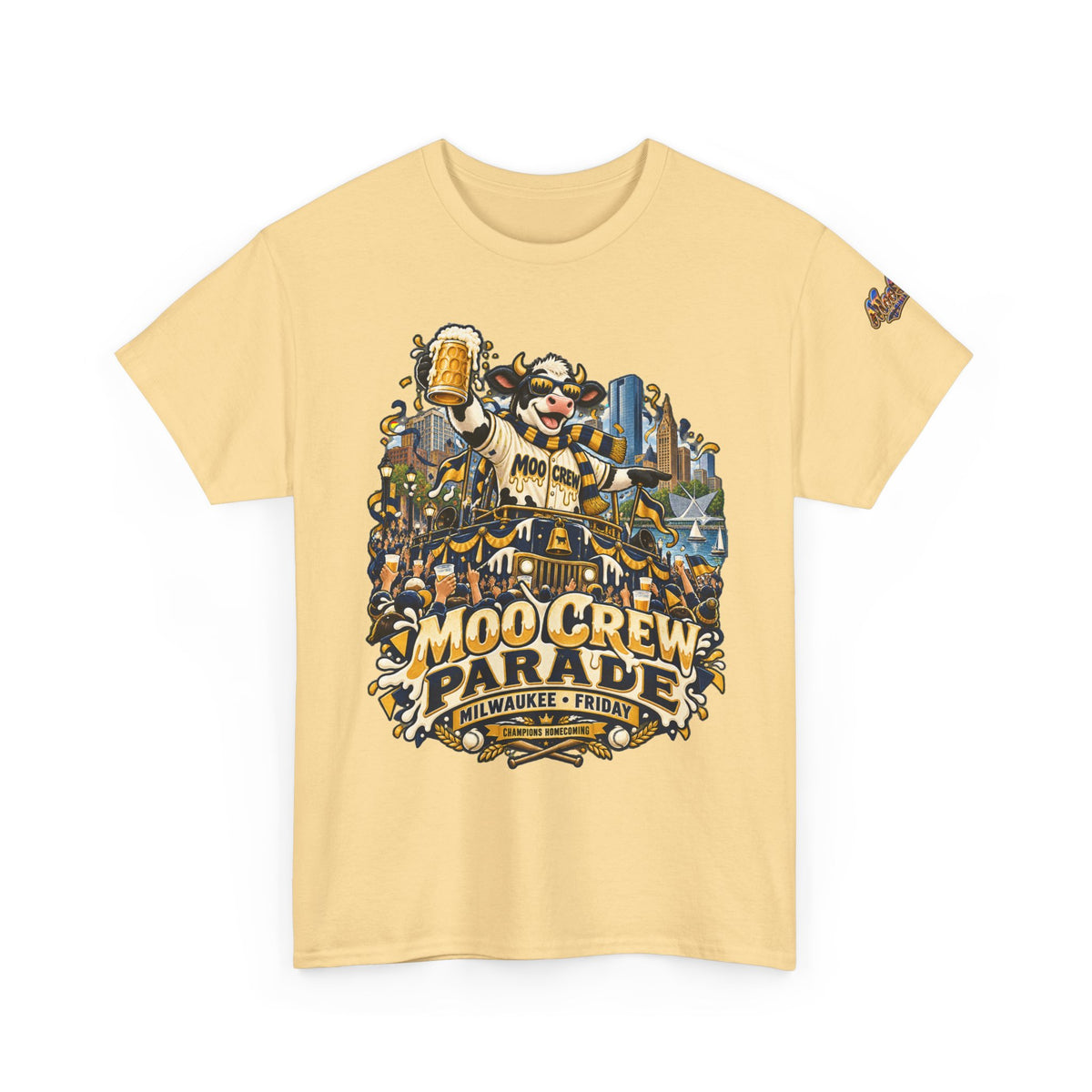 Moo Crew Parade Milwaukee Friday Graphic Tee