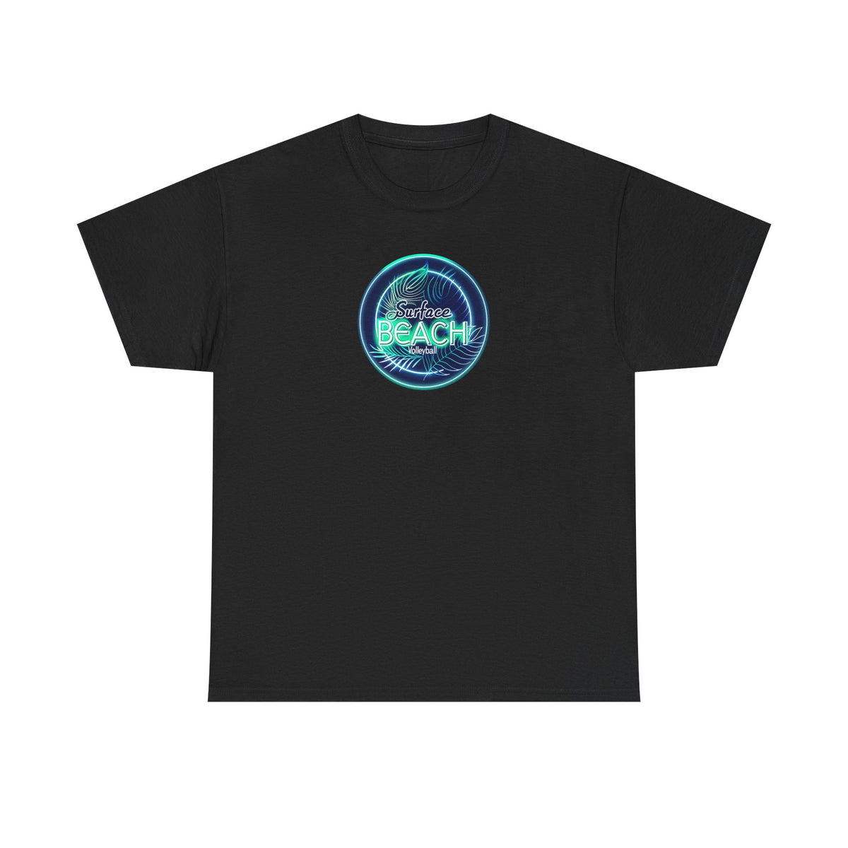 Surface Beach Volleyball Club Icon T-Shirt — Vintage Coastal Volleyball Tee