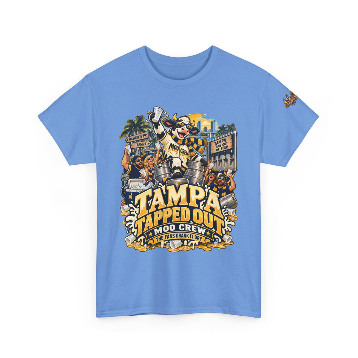 Moo Crew Tampa Tapped Craft Beer Graphic Tee