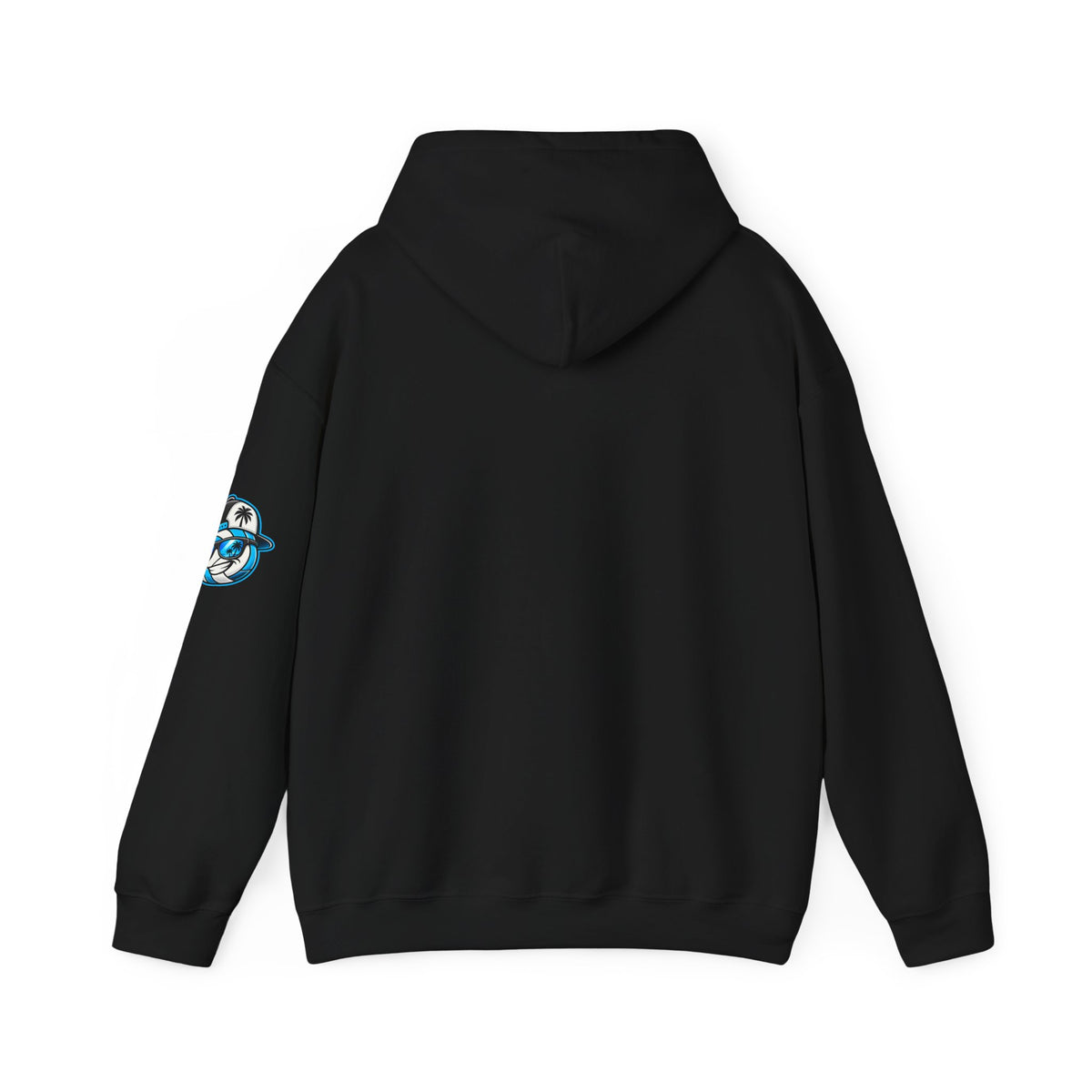 Surface Beach Volleyball Club Retro Mascot Logo Hoodie