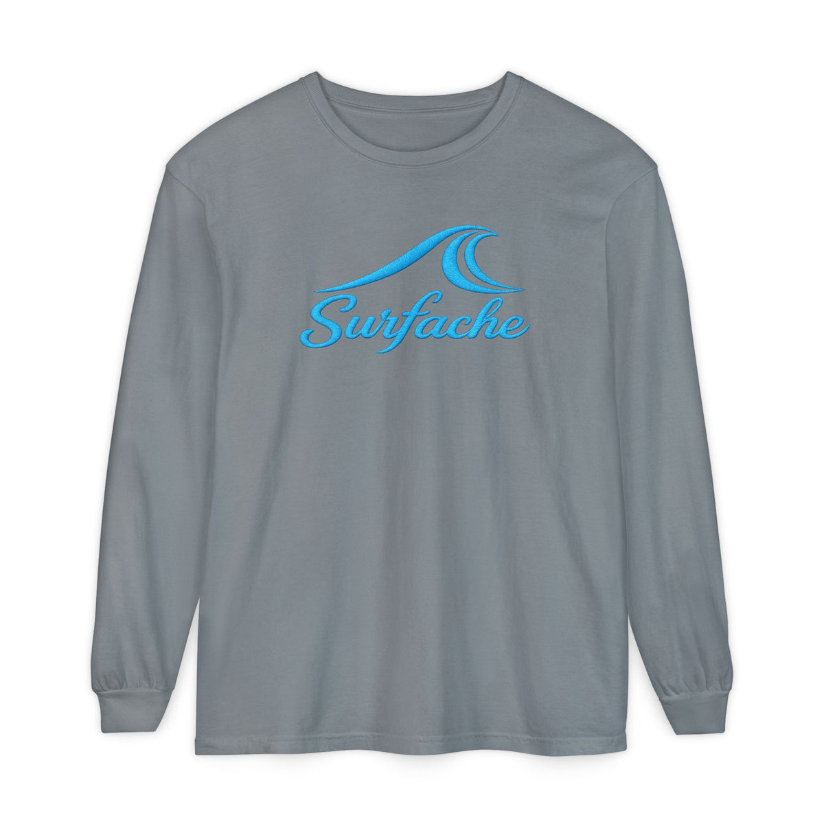 Surfache Wave Long Sleeve Tee — Beach Vibes Graphic T-Shirt