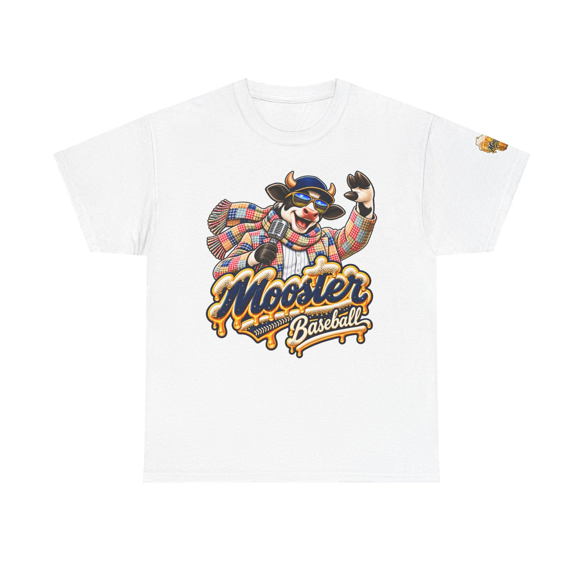 Mooster Baseball Mascot T-Shirt