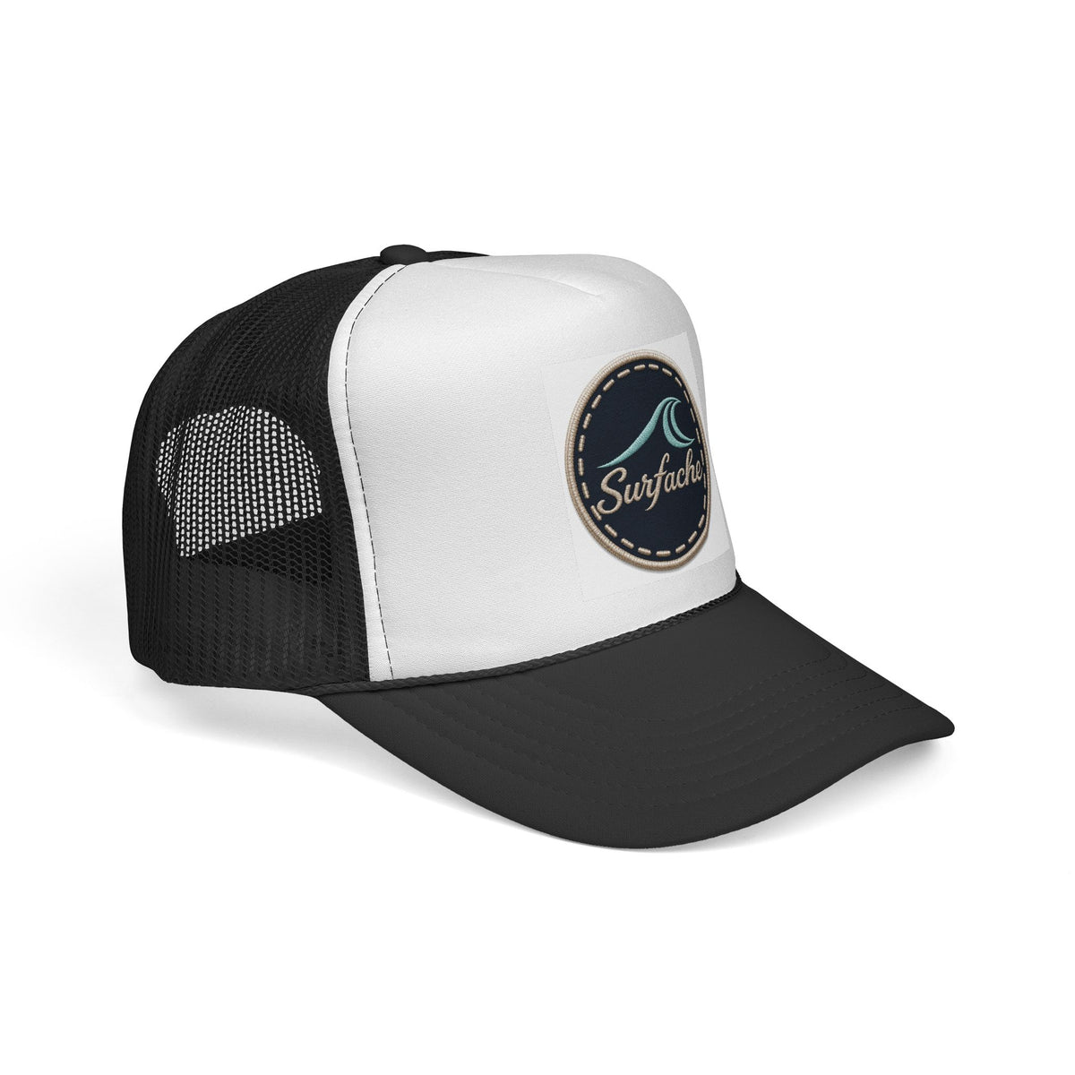 Surfache Patch Trucker Hat — Retro Surf Wave Cap