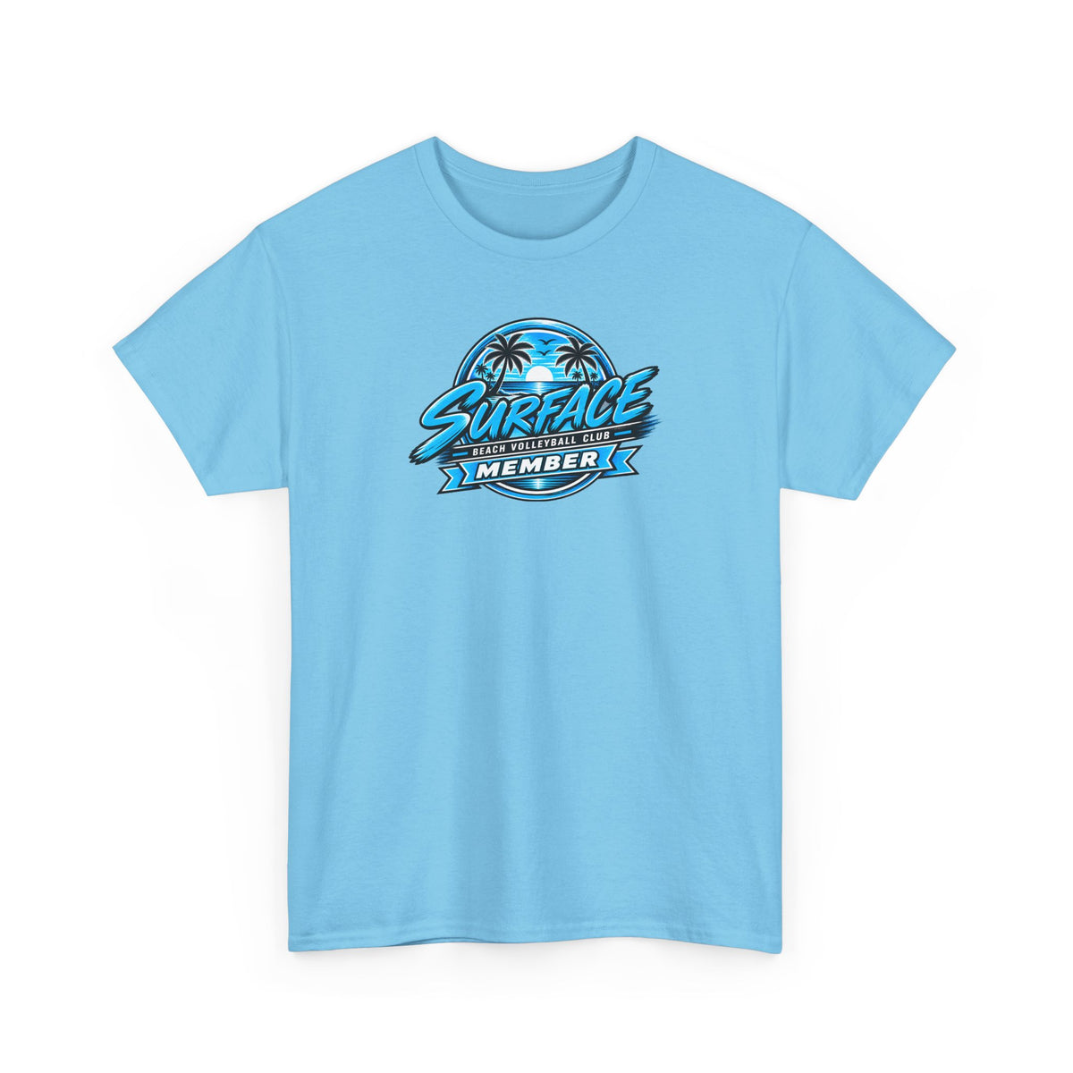 Surface Member T-Shirt — Retro Beach Surf Logo Tee