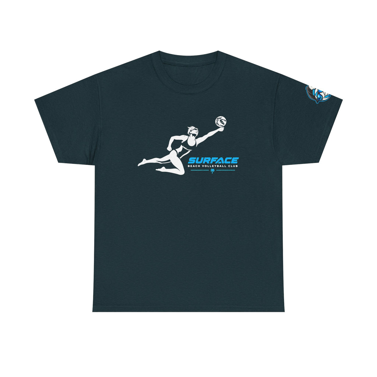 Surface Beach Volleyball Club T-Shirt — Retro Beach Volleyball