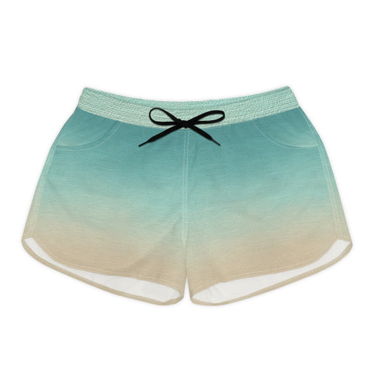Ombre Beach Shorts — Women's Casual Summer Lounge Shorts