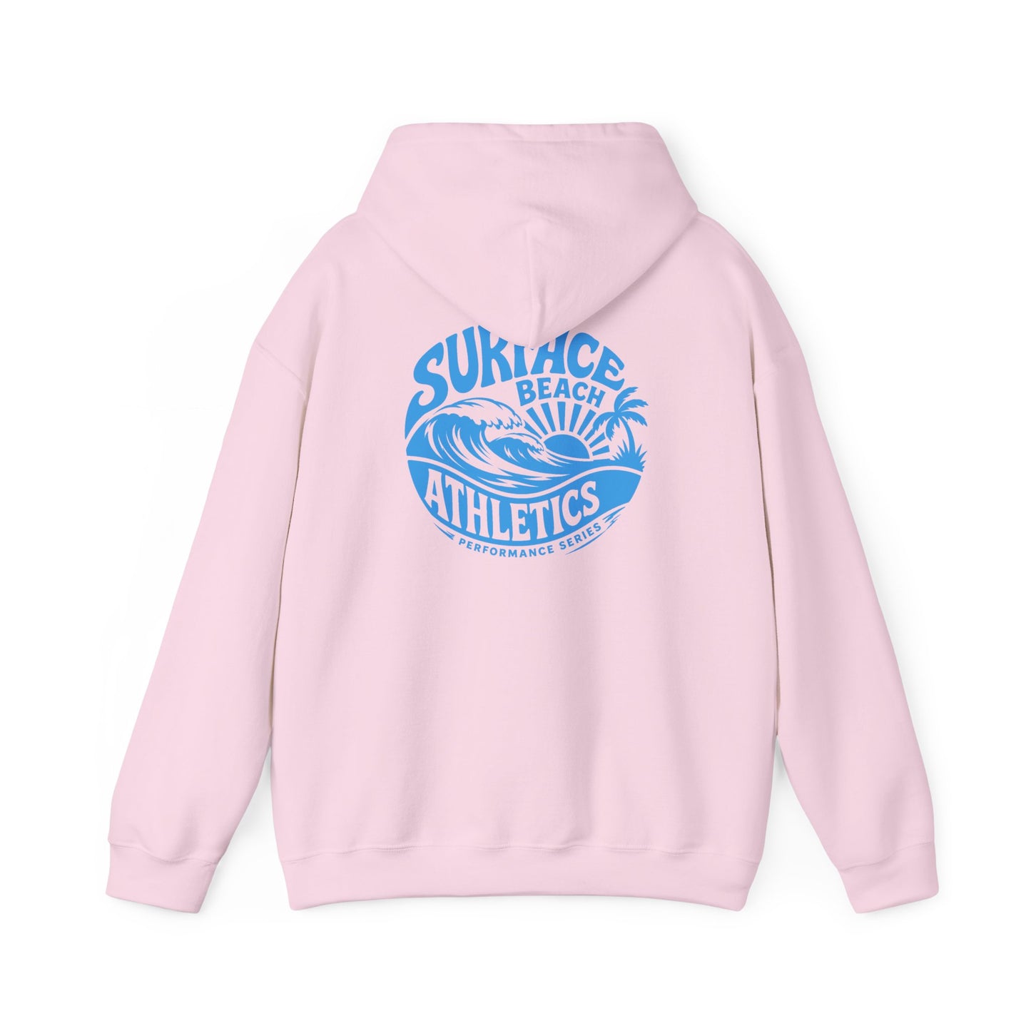 Surface Beach Athletics Hoodie — Coastal Wave Surf Club Sweatshirt