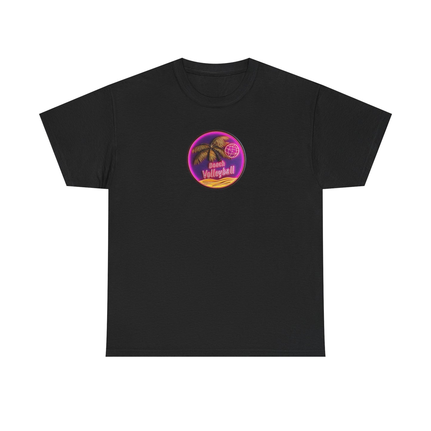 Beach Volleyball Unisex Heavy Cotton Tee