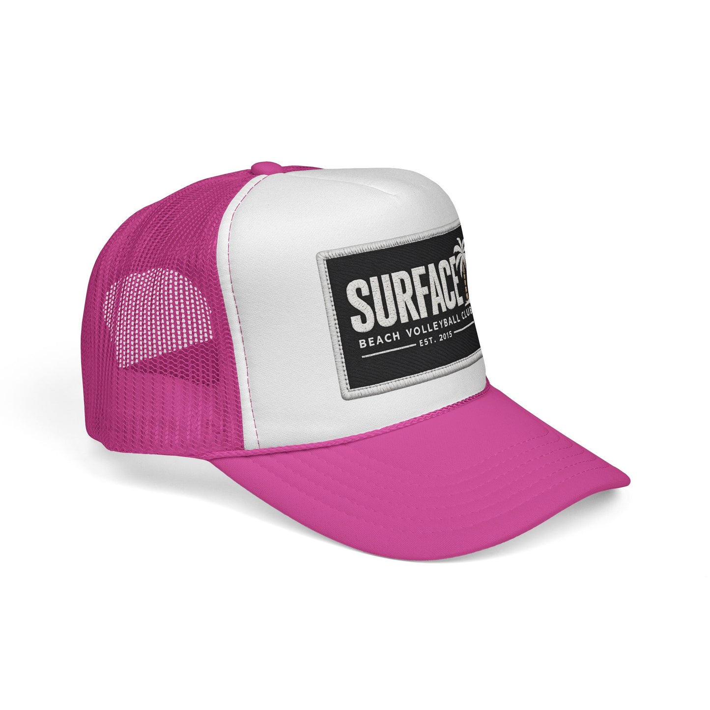 Surface Beach Volleyball Club Trucker Cap — Palm Patch Surf Hat