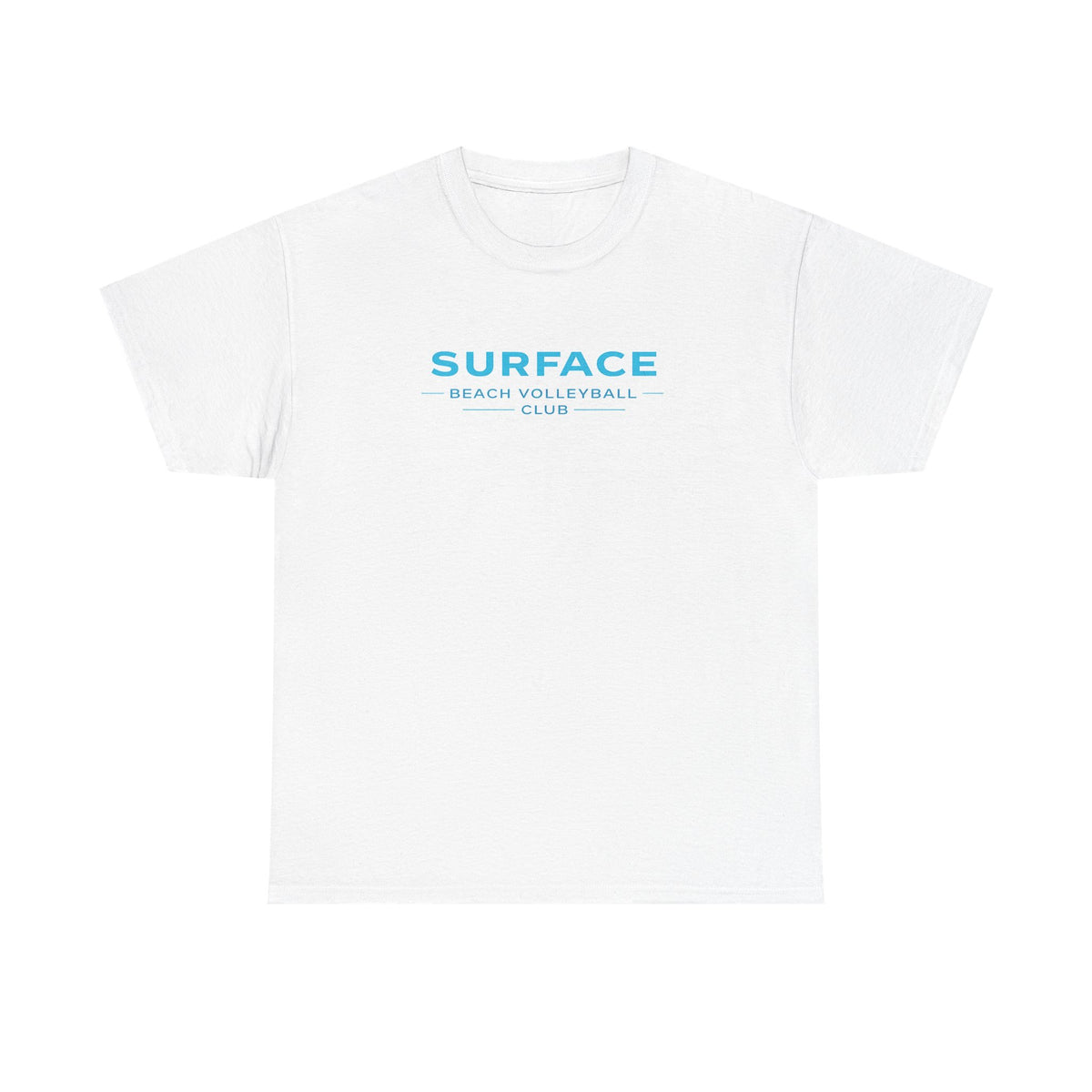 Surface Beach Volleyball Club T-Shirt — Coastal Sunset Volley Tee