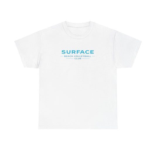 Surface Beach Volleyball Club T-Shirt — Coastal Sunset Volley Tee