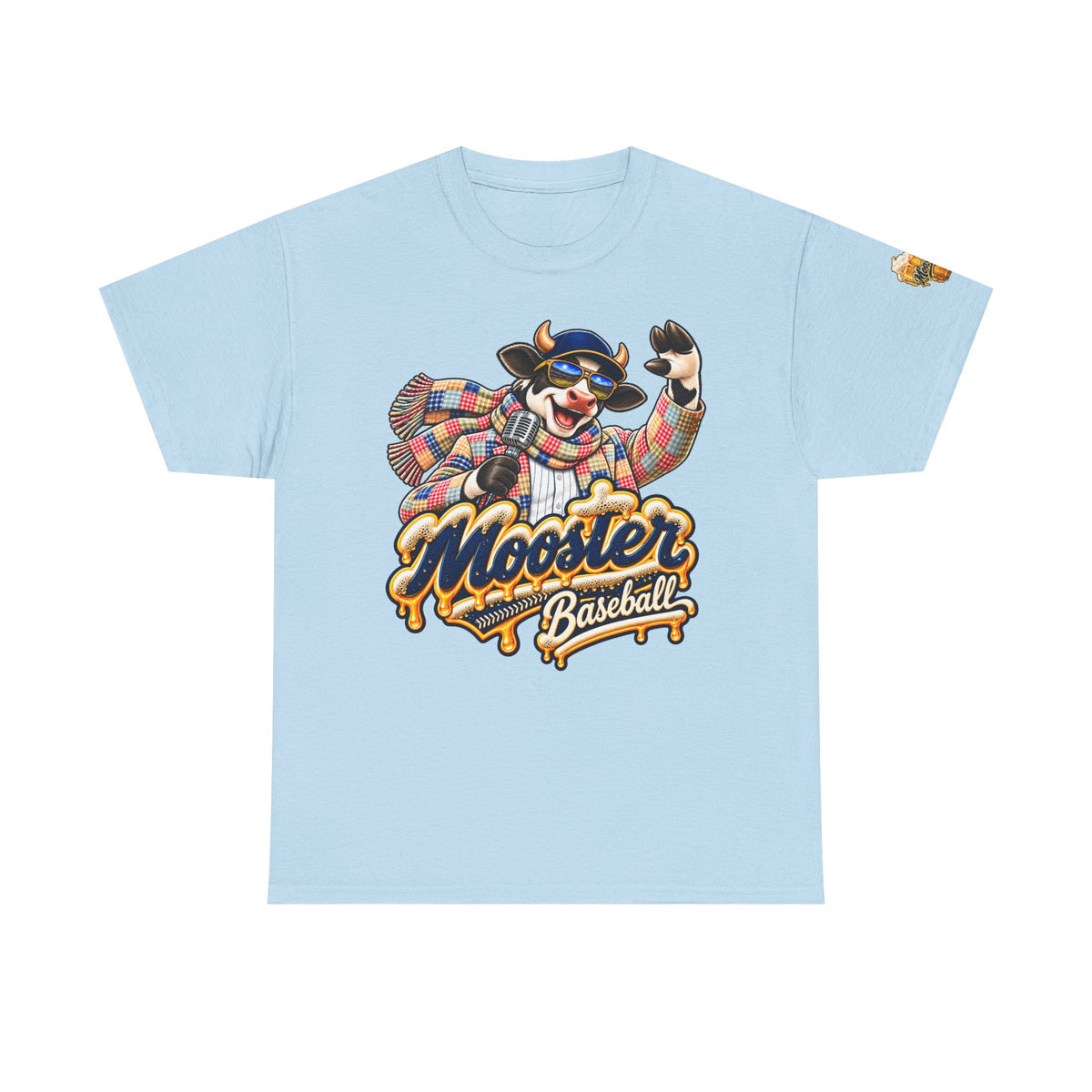 Mooster Baseball Mascot T-Shirt